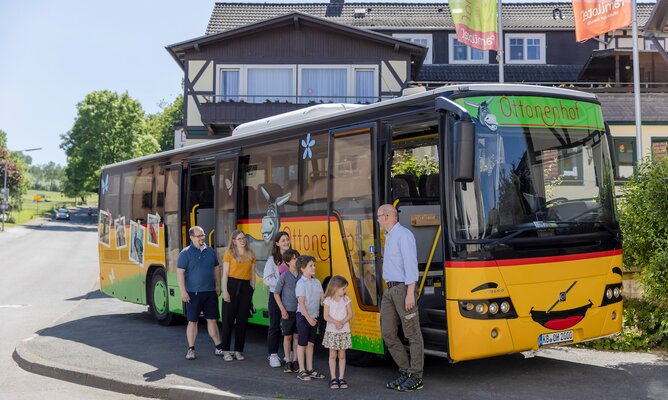 Familienausflüge mit dem Ottonenhofbus