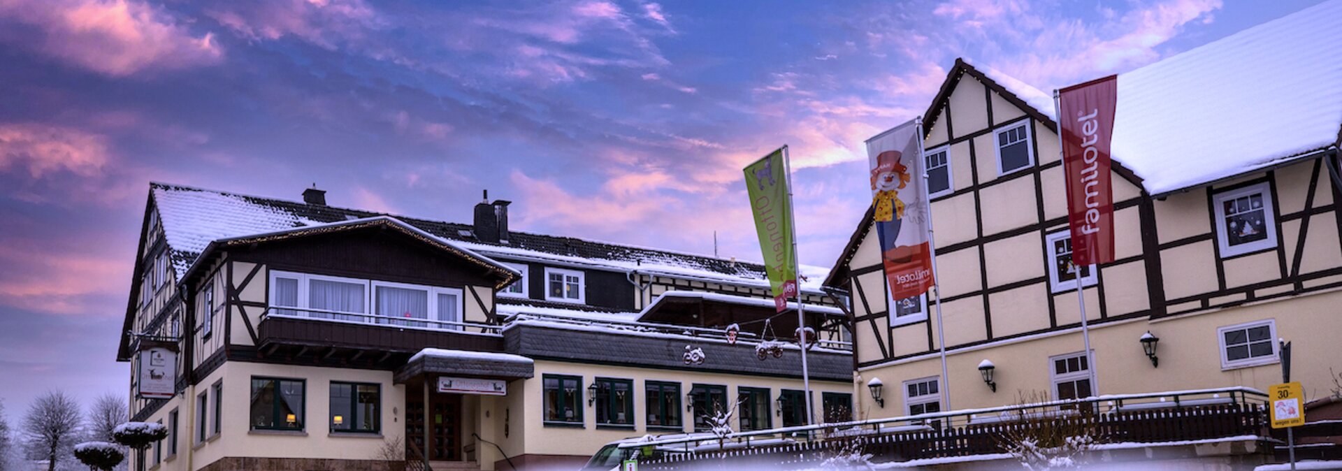 Aussenansicht Familienhotel Ottonenhof