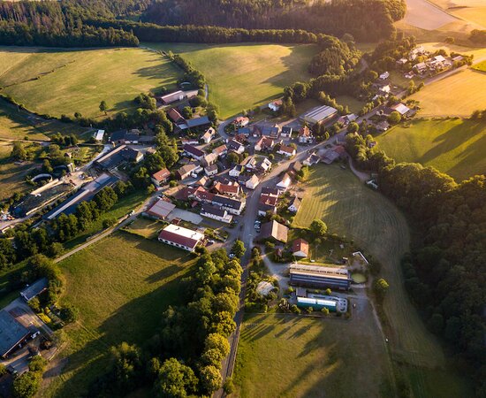 Drohnenbildaufnahme von Diemelsee-Ottlar