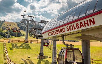 Ettelsberg Seilbahn im Sommer