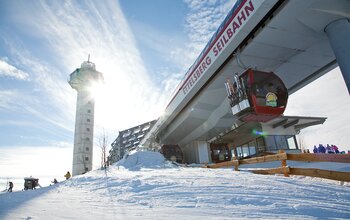 Ettelsberg Seilbahn im Winter